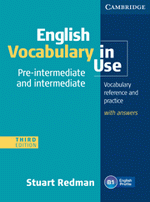 ENGLISH VOCABULARY IN USE PRE-INTERMEDIATE-INTEMEDIATE +KEY