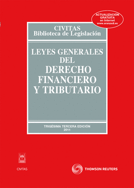 LEYES GENERALES DEL DERECHO FINANCIERO Y TRIBUTARIO 26 33ªED.