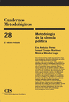 METODOLOGIA DE LA CIENCIA POLITICA 28 CUADERNOS