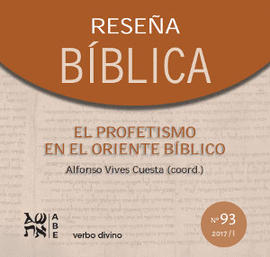 RESEÑA BIBLICA 93-EL PROFETISMO EN EL ORIENTE BÍBLICO