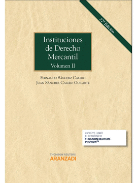 INSTITUCIONES DE DERECHO MERCANTIL TOMO II