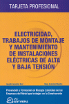 ELECTRICIDAD TRABAJOS DE MONTAJE Y MANTENIMIENTO INSTALACIONES